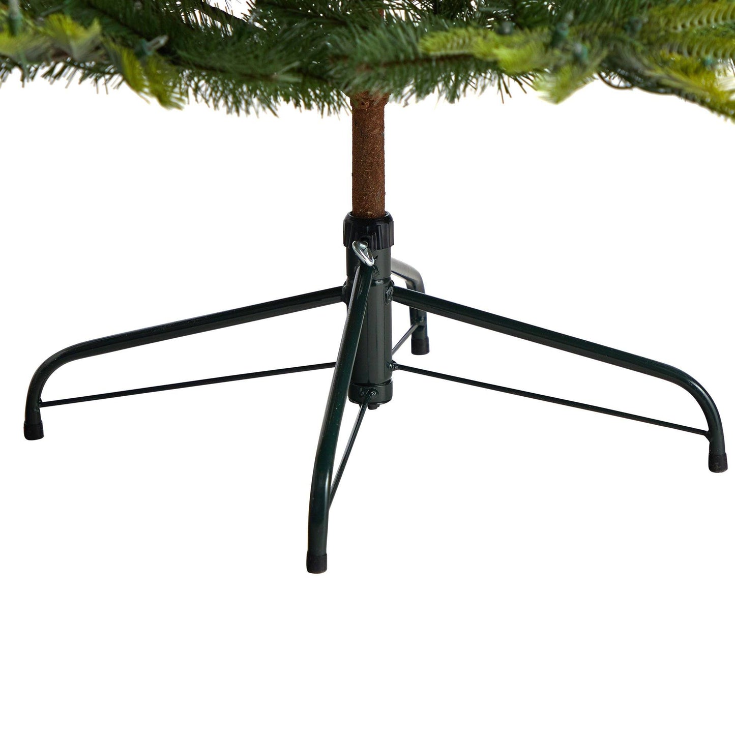 6' Barcelona Mountain Spruce Christmas Tree with 873 Bendable Branches and 450 Clear LED Lights