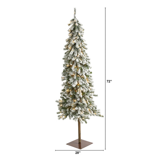 a tall artificial christmas tree with lights