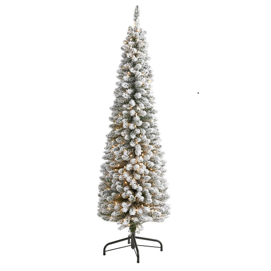 a christmas tree with lights