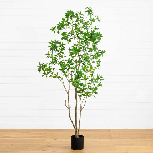 7’ Artificial Minimalist Japanese Pieris Tree