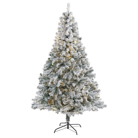 a christmas tree with lights