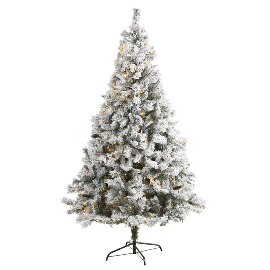 a christmas tree with lights