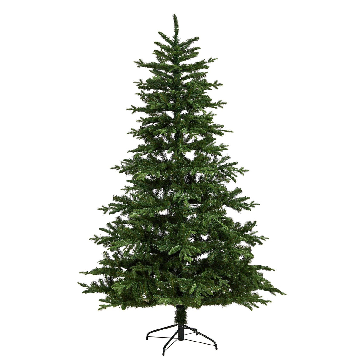 a christmas tree with green needles