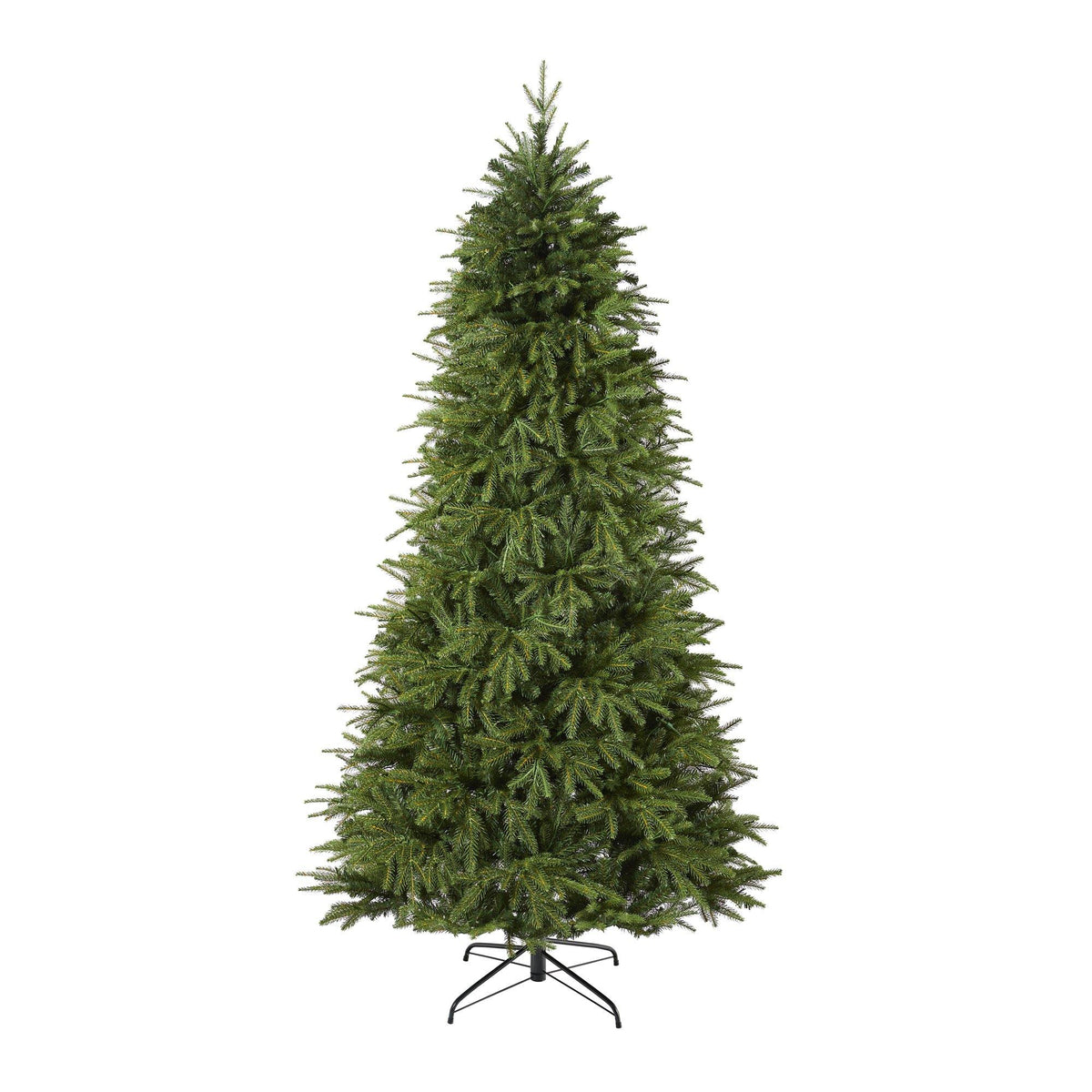7.5’ Vancouver Fir “Natural Look” Artificial Christmas Tree with 600 Clear LED Lights and 2942 Bendable Branches