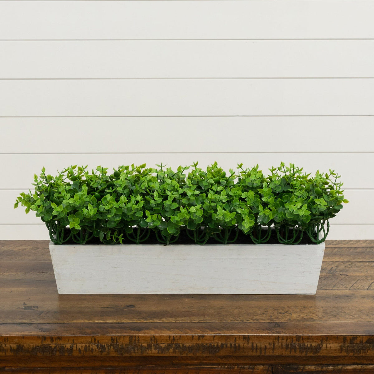 8” Eucalyptus Artificial Plant in Decorative Planter