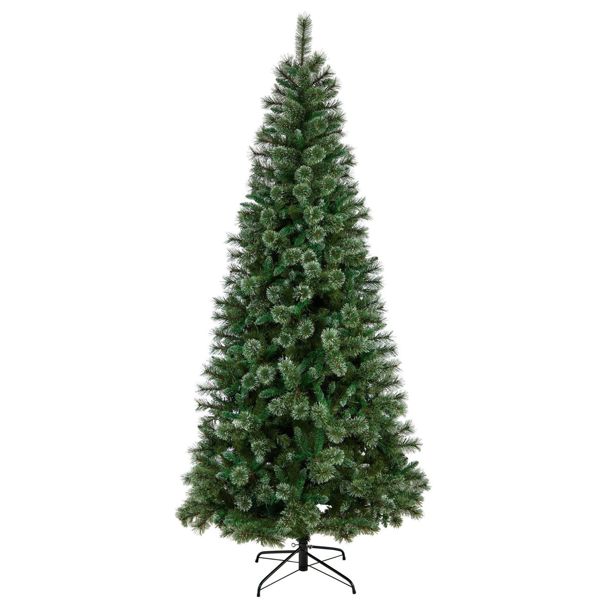 a christmas tree with lights