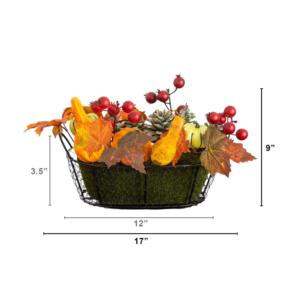 a basket with a variety of fruits and vegetables