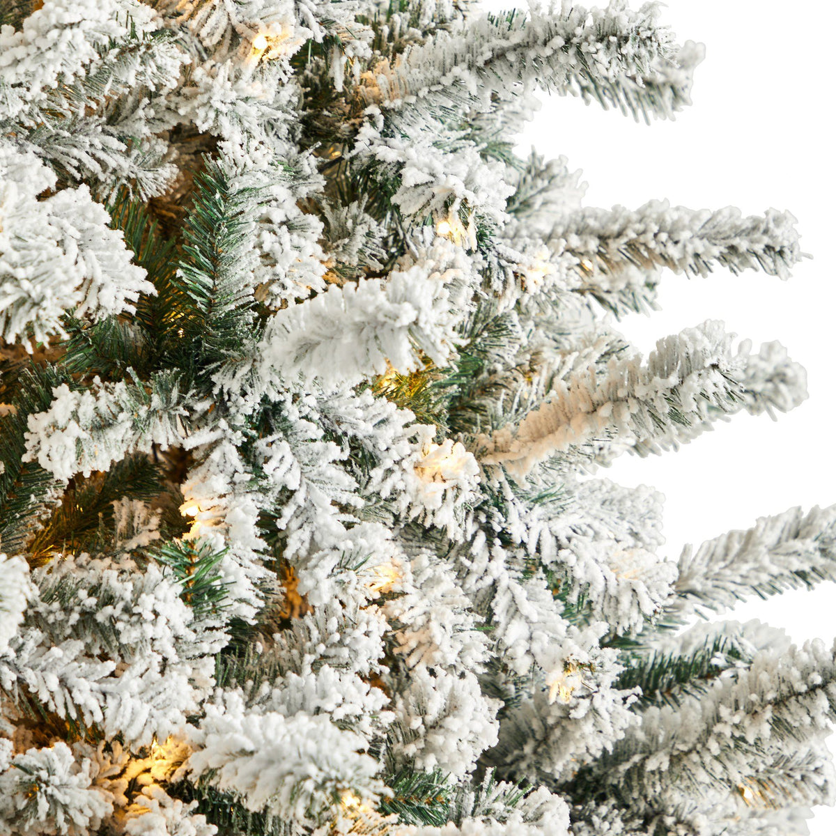 a close up of a christmas tree