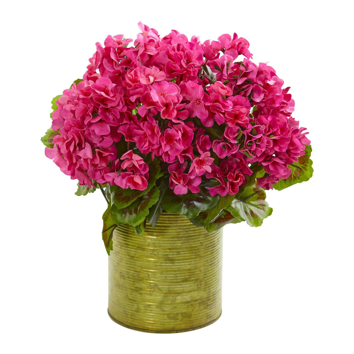 a potted pink flowers