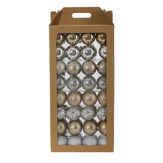 a box of ornaments