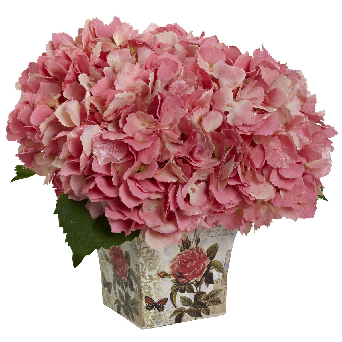 a pink flowers in a vase