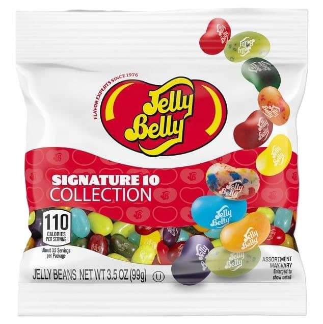 Jelly Belly Signature 10 Collection Jelly Beans, 3.5oz, 12ct