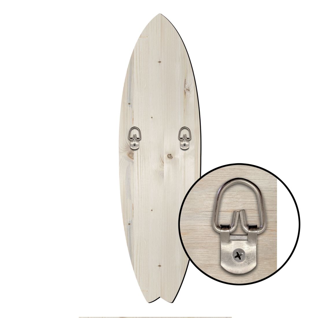 Pelican Surfboard Coastal Door Art by G. DeBrekht - Coastal Sea-Life Decor - 8490107HS