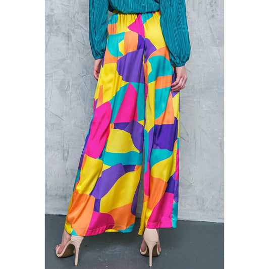 FOLLOW THE FLOW WOVEN PANTS