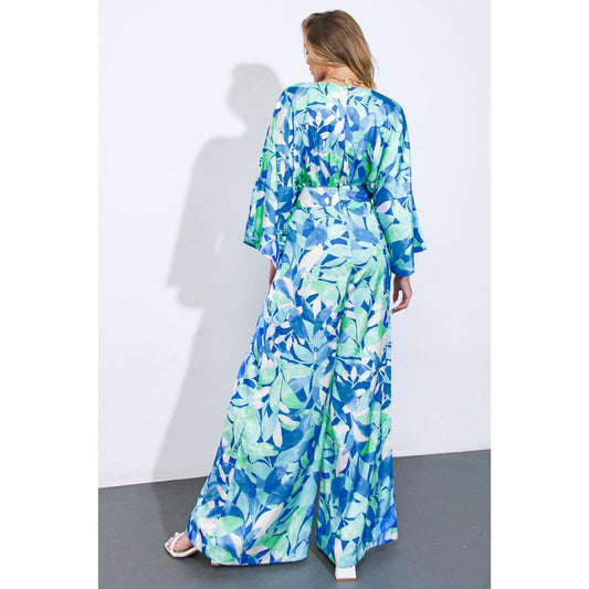 WIN THE CROWD WOVEN JUMPSUIT
