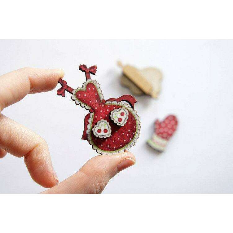 Baking Pastries Brooches Set of 3 by Laliblue