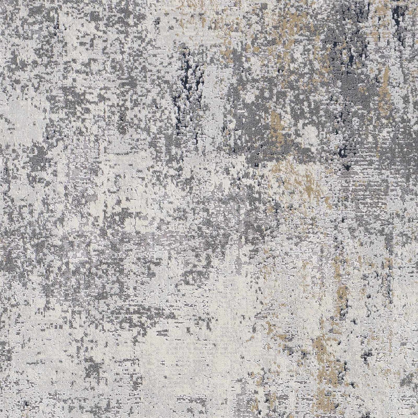 Baranduda Abstract Gray Luxe Rug - Clearance