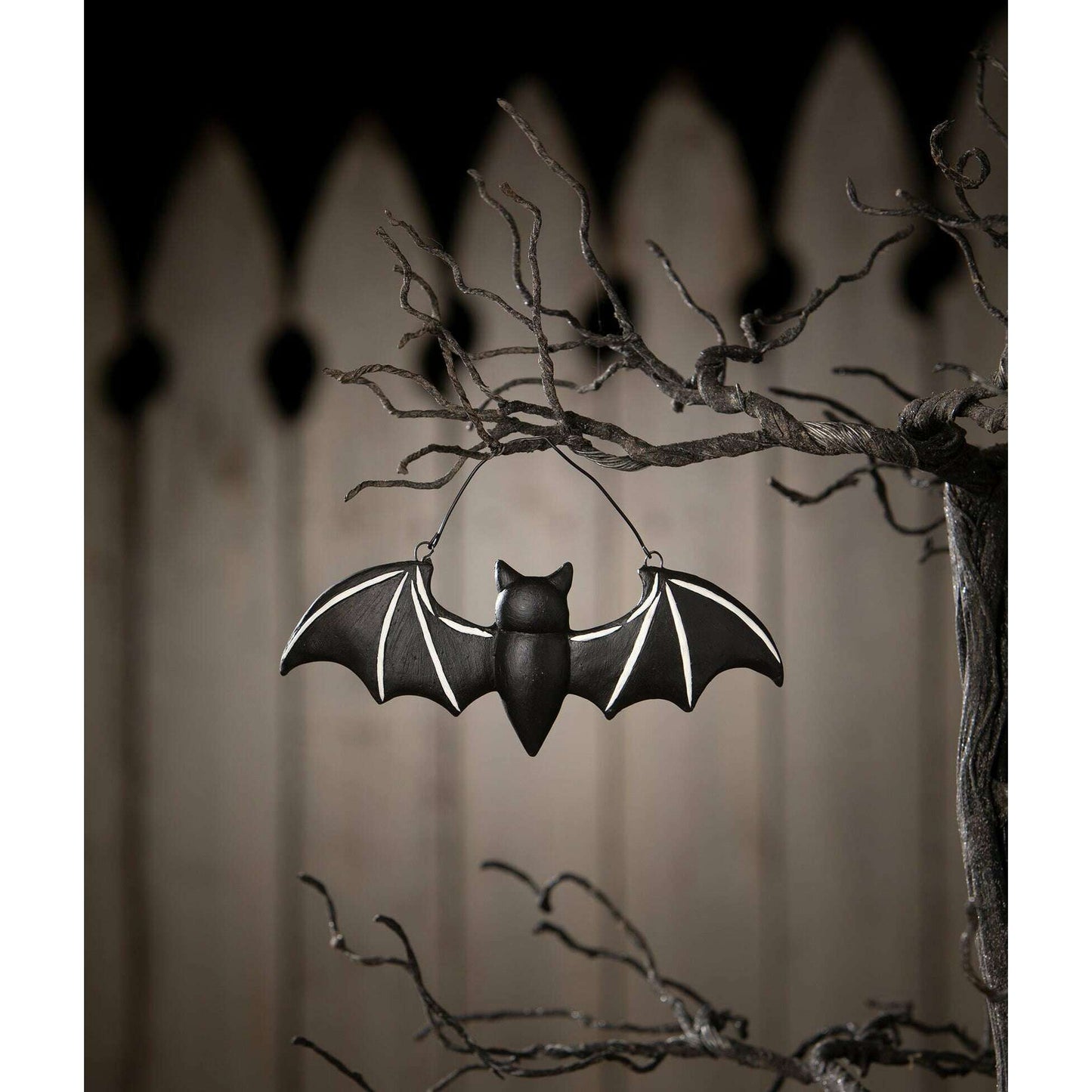 Batty Skeleton Ornament | Halloween Decor | Bethany Lowe