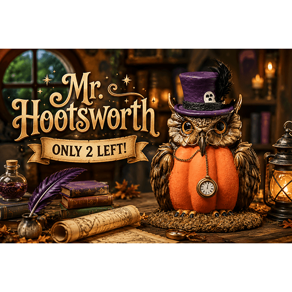 Mr. Hootsworth by Bethany Lowe Designs