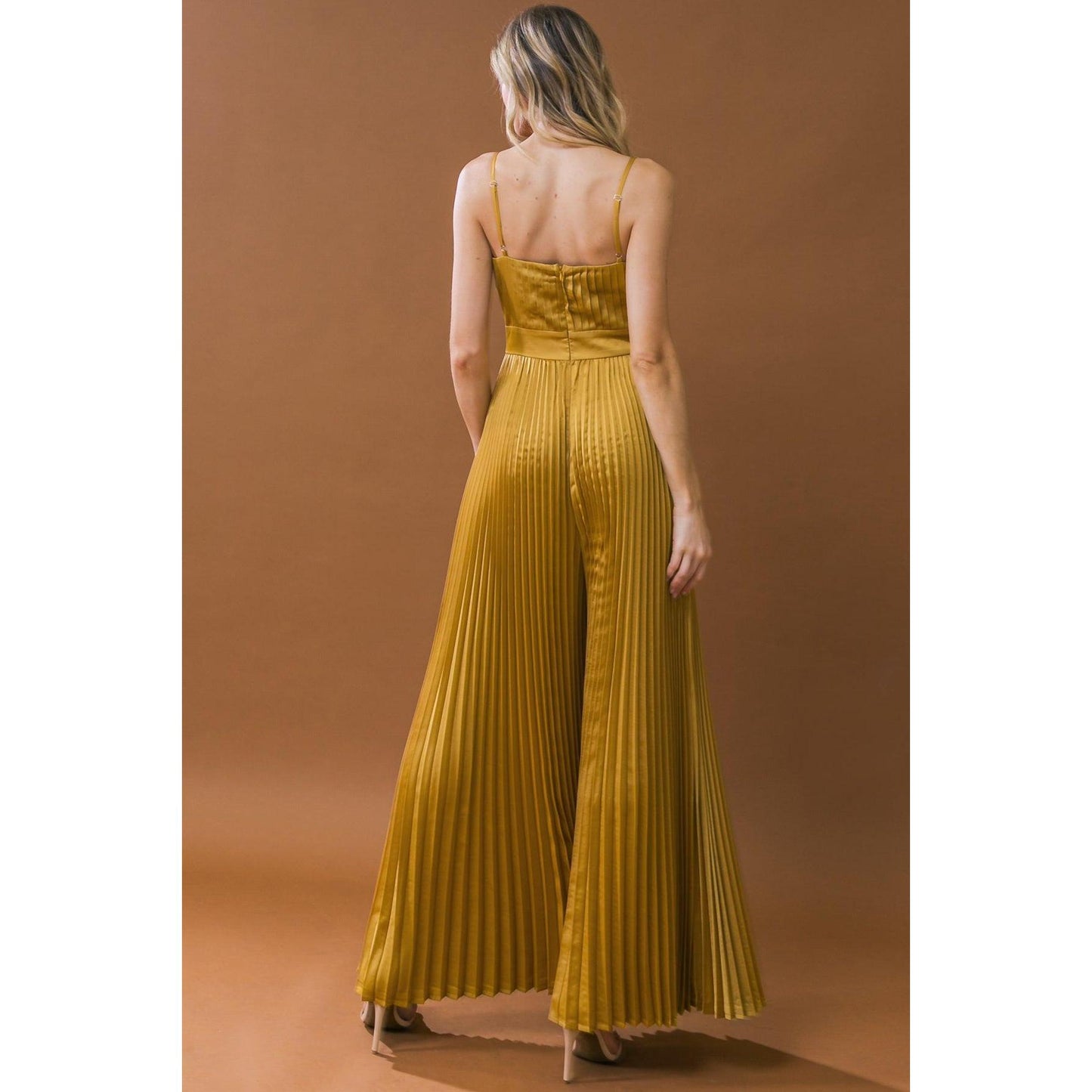 BLISSFUL LOVE WOVEN JUMPSUIT