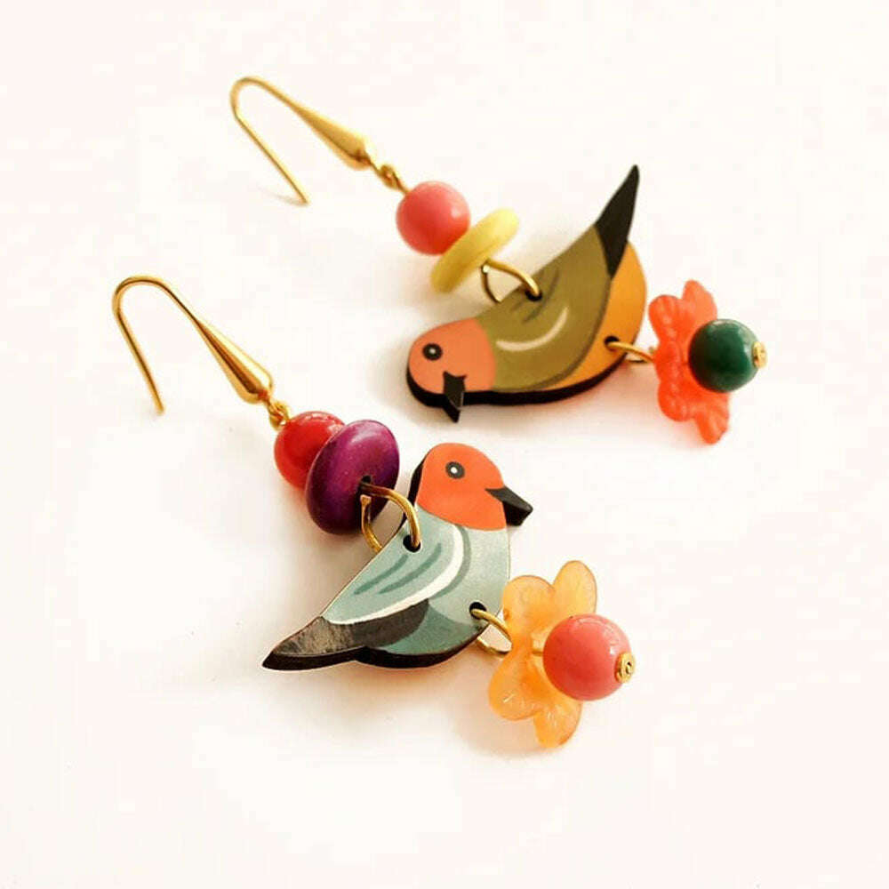 Bird Earrings by Laliblue