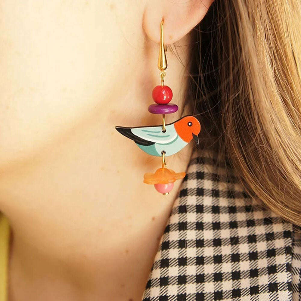 Bird Earrings by Laliblue
