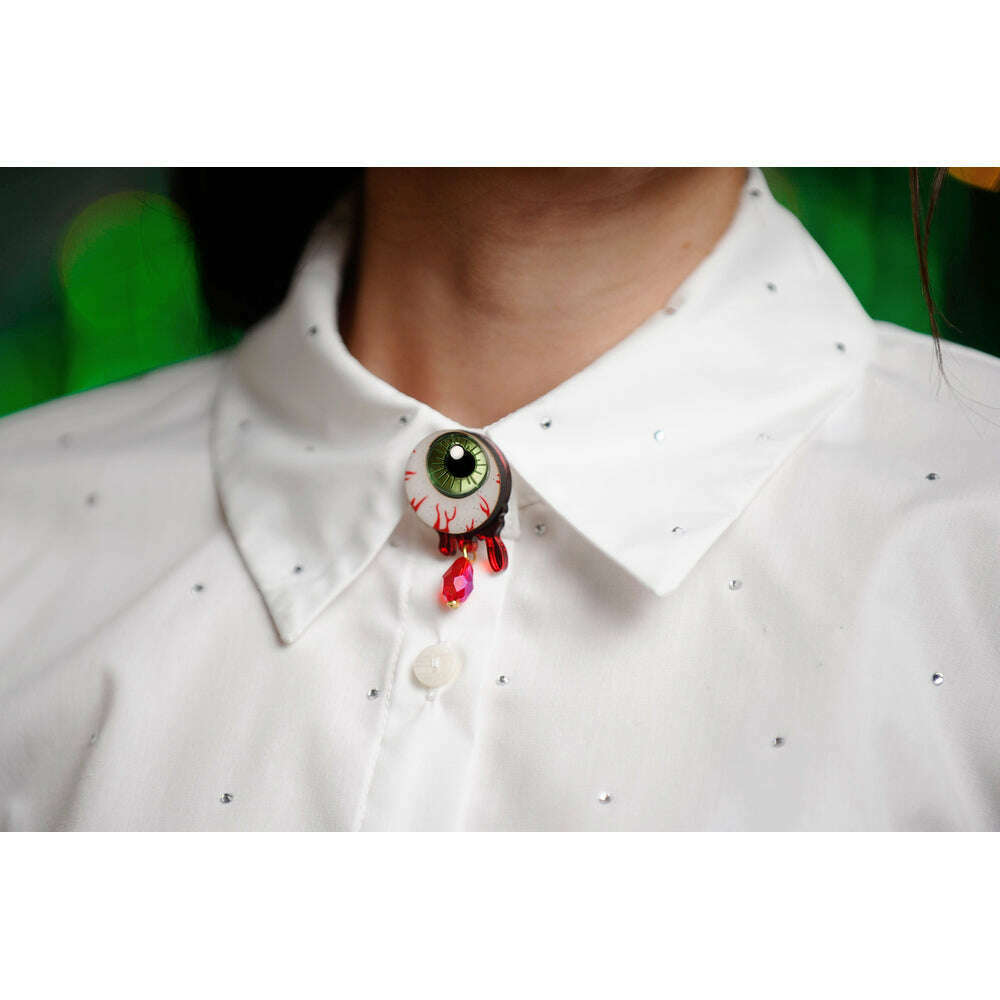 Bloody Eye Button Cover by Laliblue