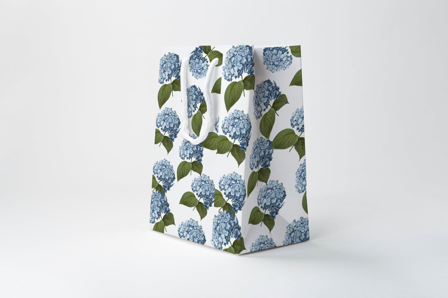 Blue Hydrangea Gift Bag | Luxury Gift Bag by JOSIL Paperie