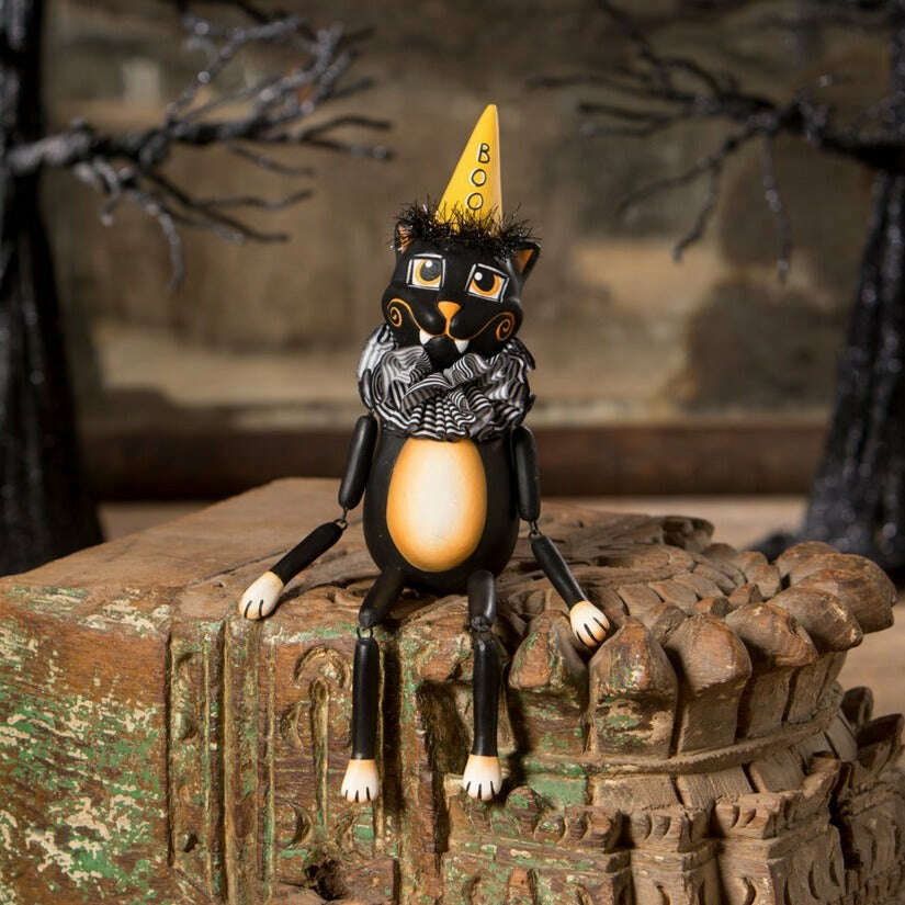 Boo Party Kitty | Halloween Decor | Bethany Lowe Designs
