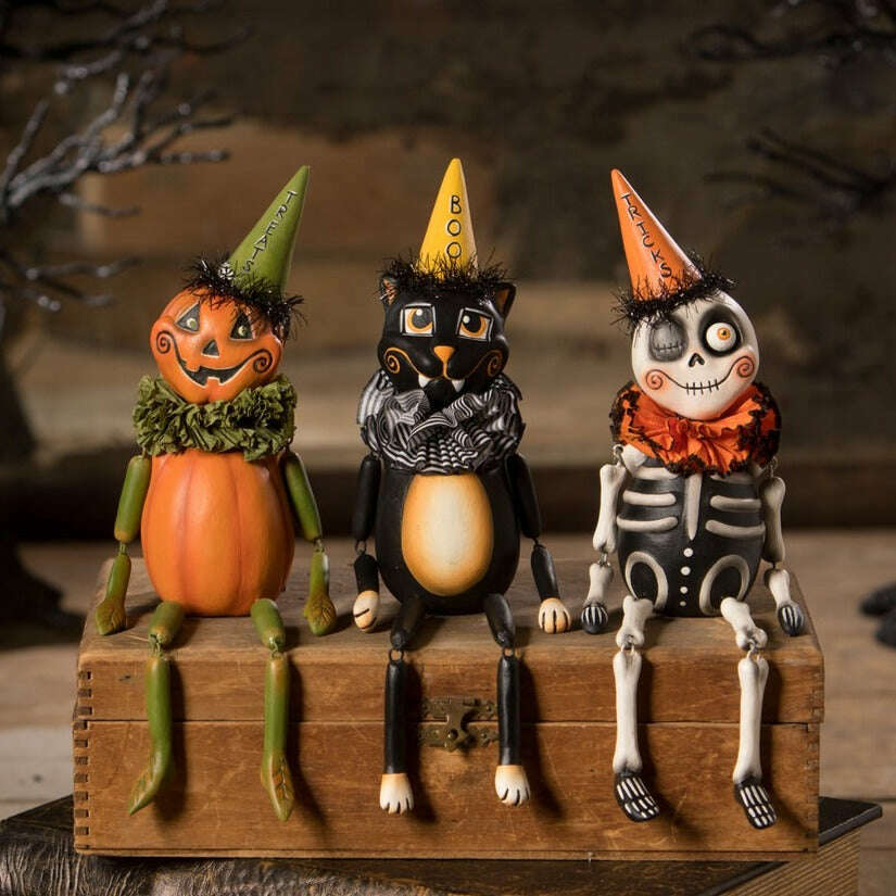Boo Party Kitty | Halloween Decor | Bethany Lowe Designs