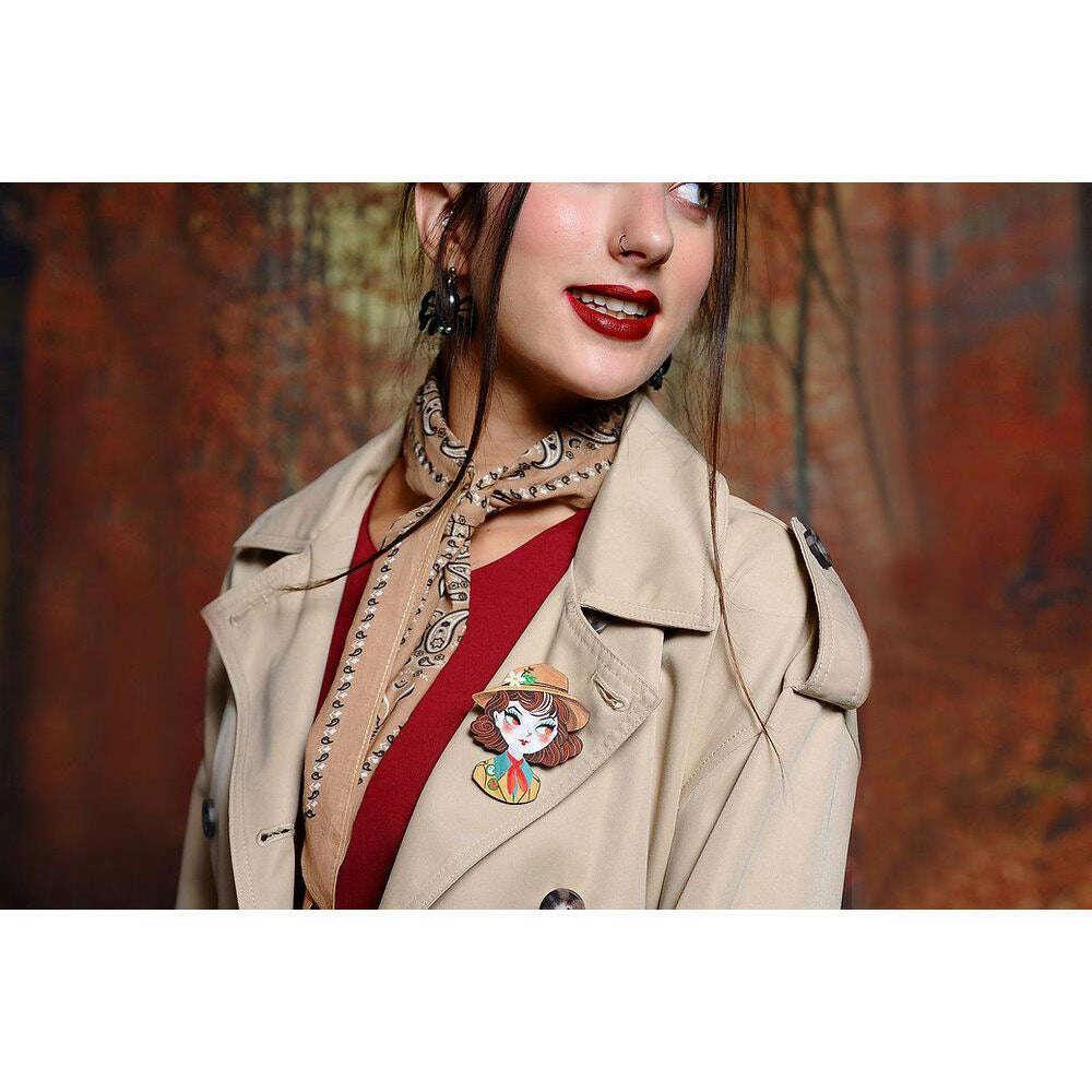 Boo Scout Brooch by Laliblue