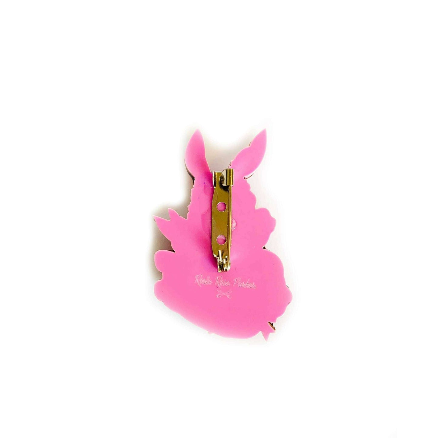 Bunny Girl Brooch by Rosie Rose Parker