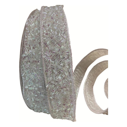 1" Tinsel Town Ribbon: Iridescent (10 Yards)