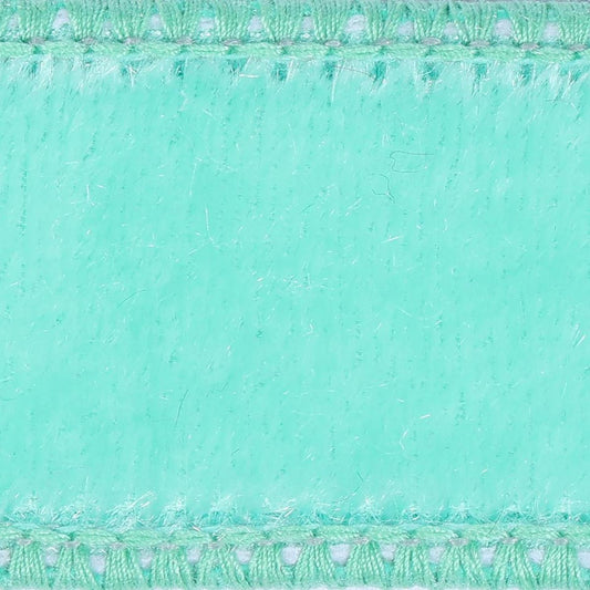 1" Velvet Luster Wired Ribbon: Sea Foam (10 Yards)