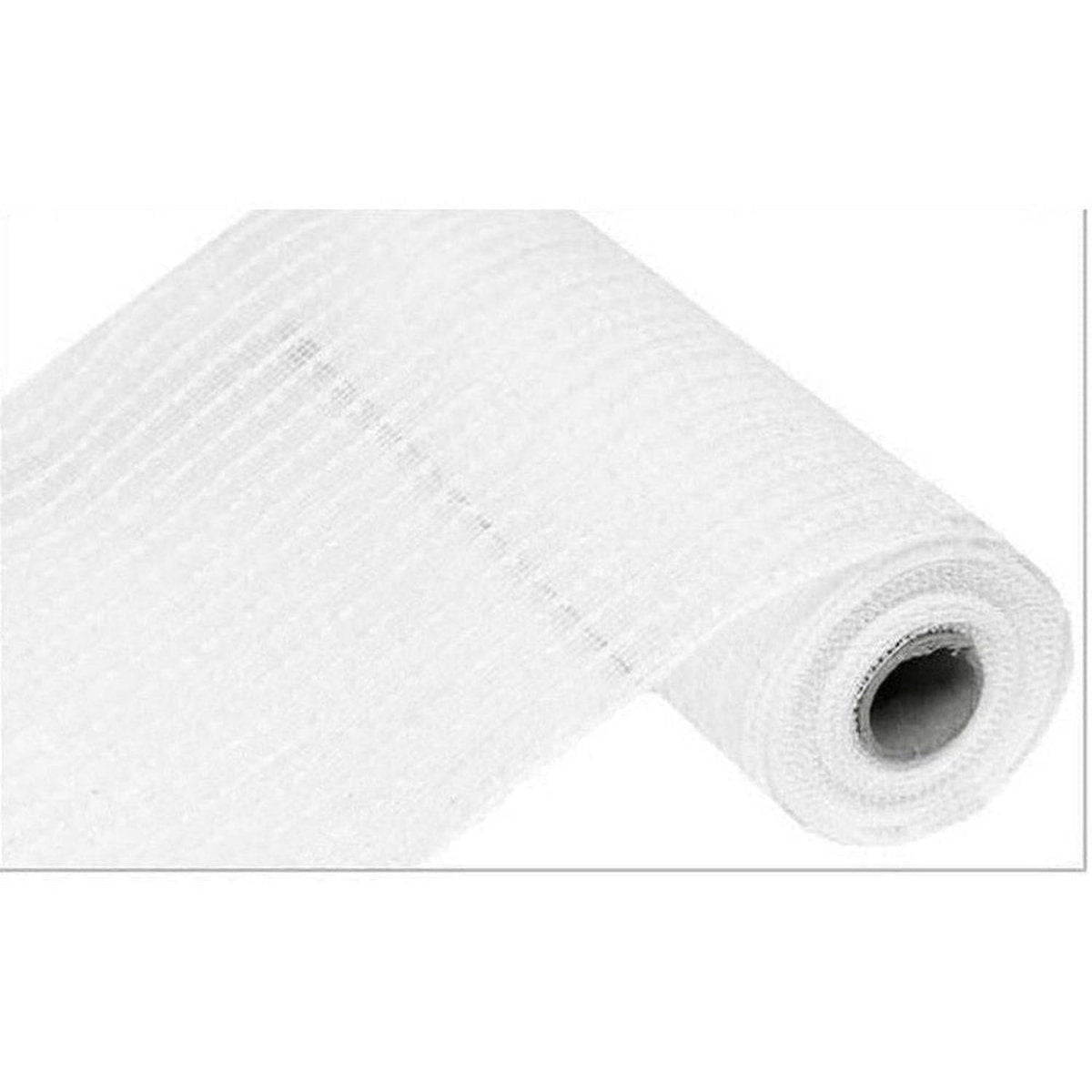 10" Snowdrift Deco Mesh: White (10 Yards)