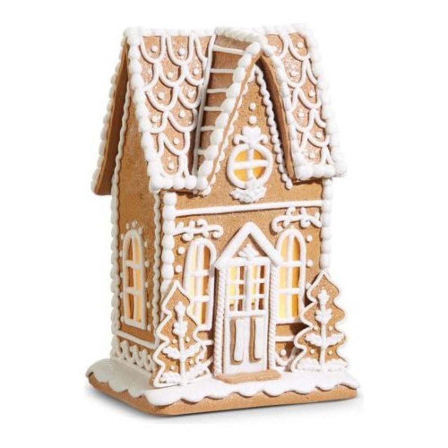 10.5" Lighted Gingerbread House