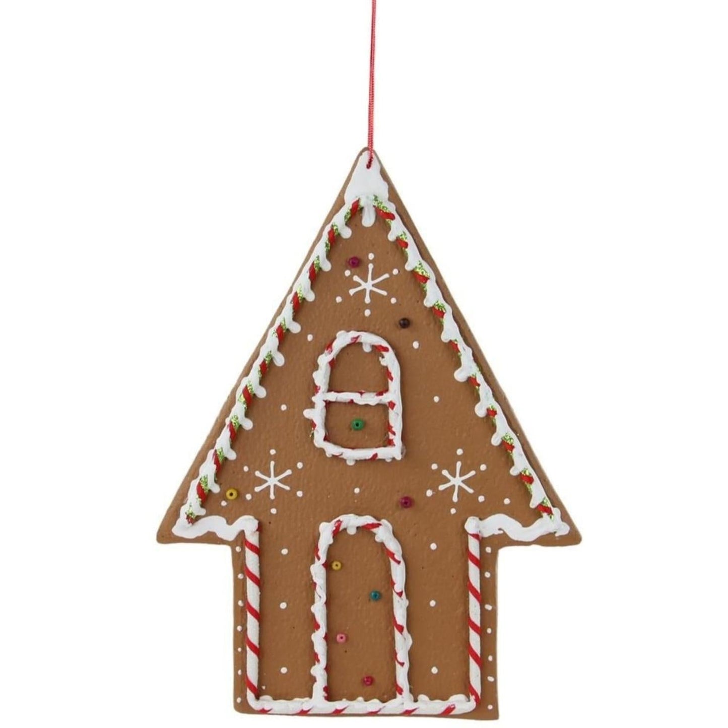 11" Gingerbread House Ornament