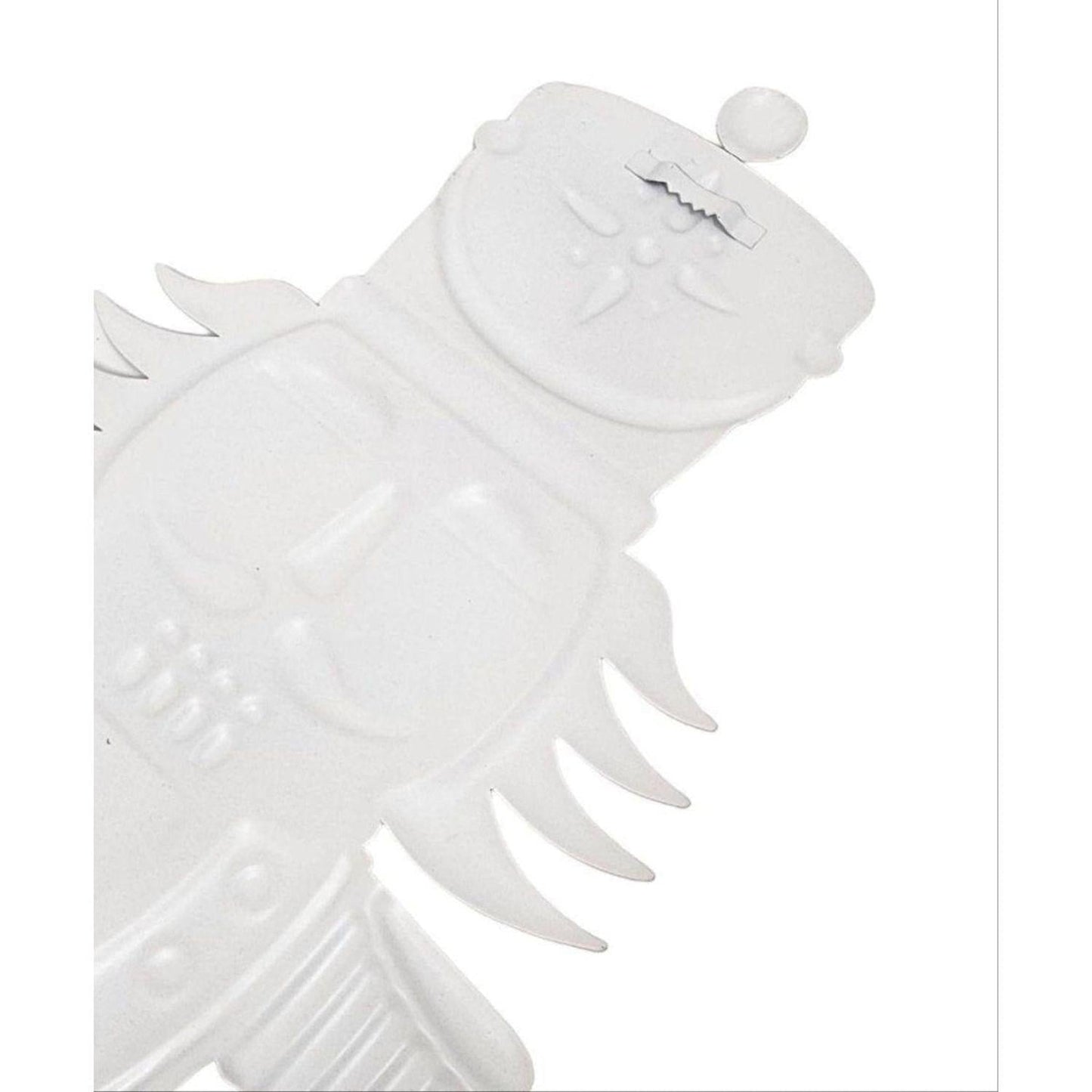12" Metal Embossed Hanger: Dark Skin Nutcracker
