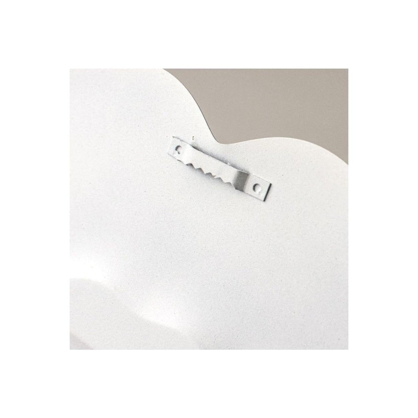 12" Metal Embossed Hanger: Vampire Lips Red