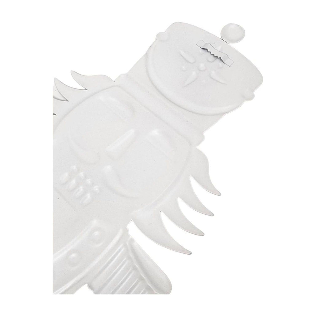 12" Metal Embossed Nutcracker