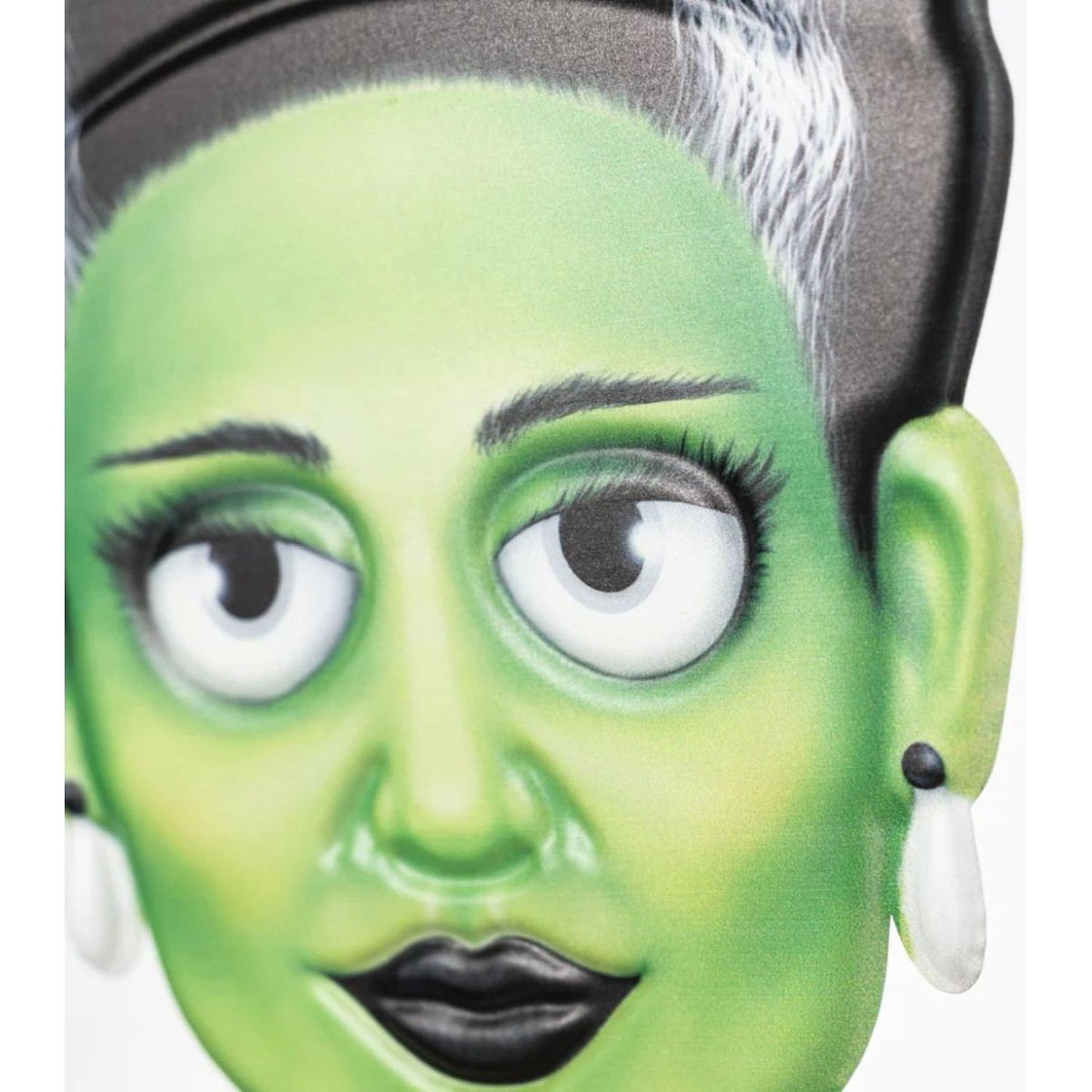12" Metal Embossed Sign: Mrs. Frankenstein (Green)