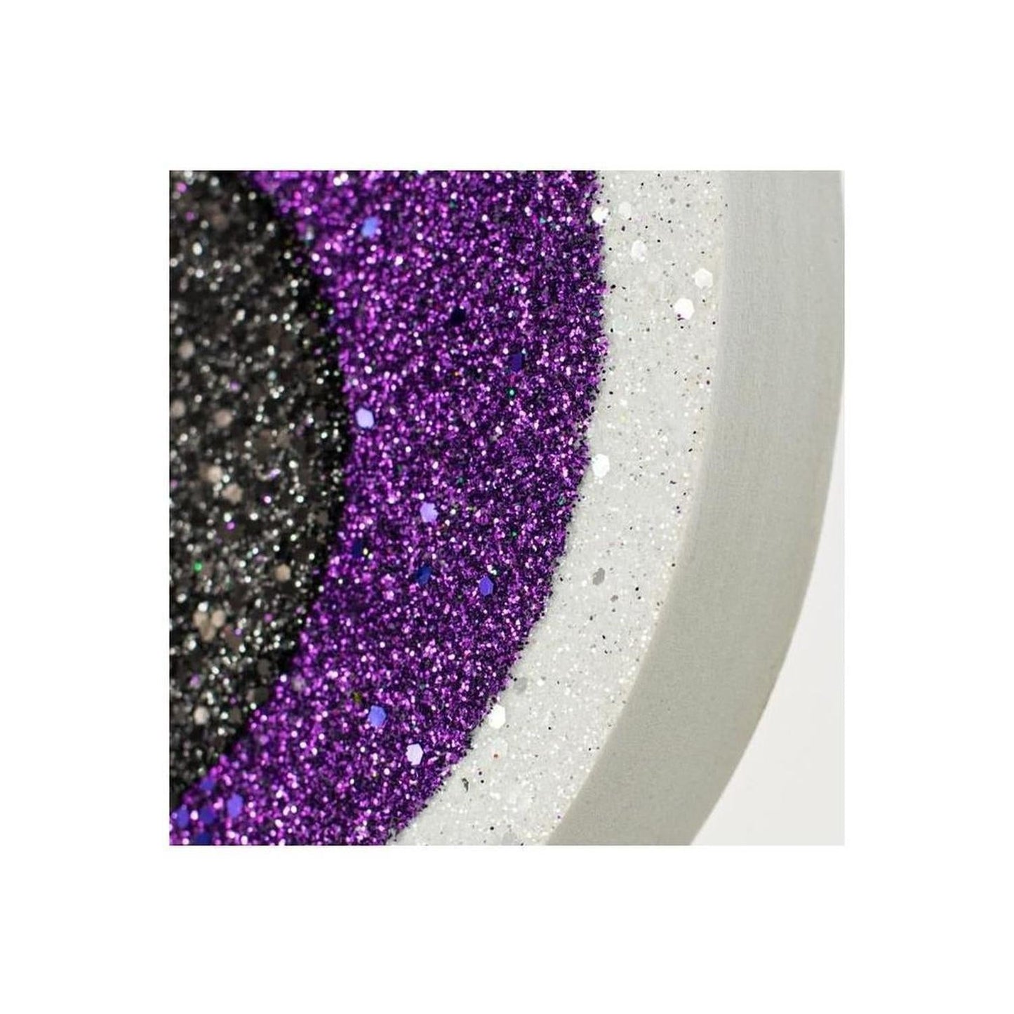 14" Glitter Eyeballs Ornament Hanger: Purple