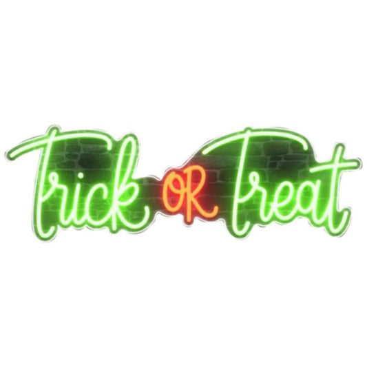 14" Trick or Treat Lighted Sign