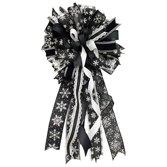 1.5" Cross Royal Burlap Ribbon: Black (10 Yards)