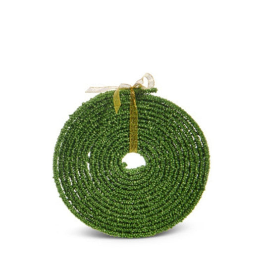 15' Green Beaded Garland