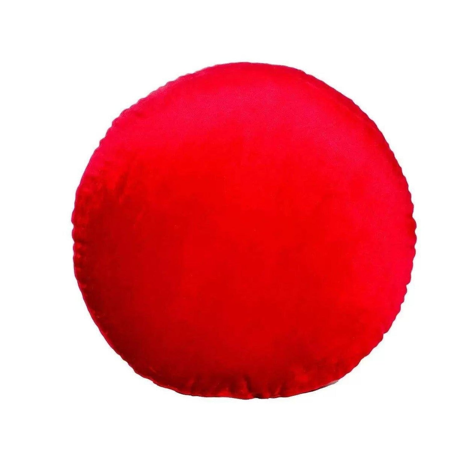 15" Peppermint Shaped Pillow: Red