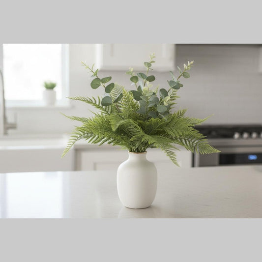 17 Inch Mixed Fern Bush