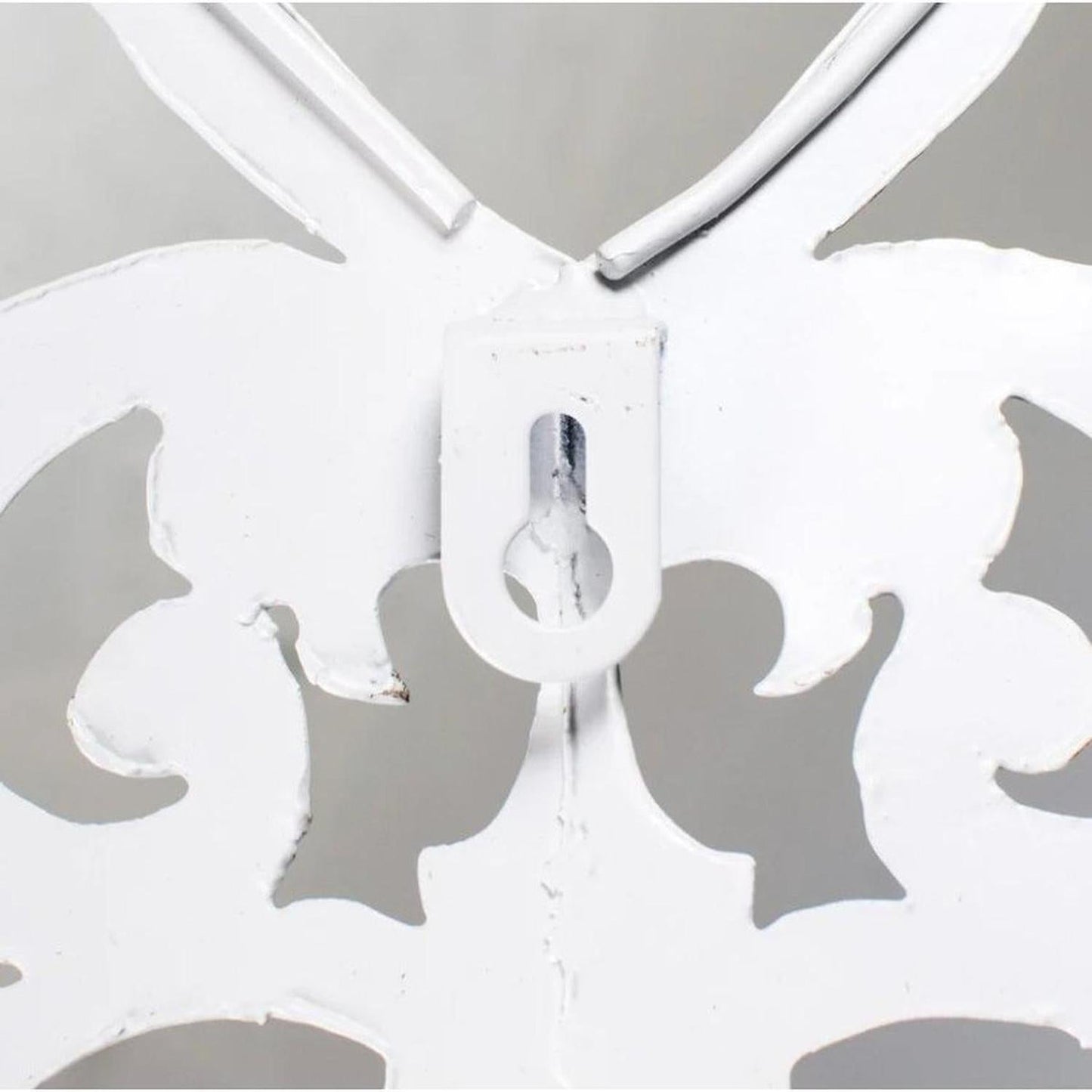 17" Metal Filigree Angel Wings: Light Pink