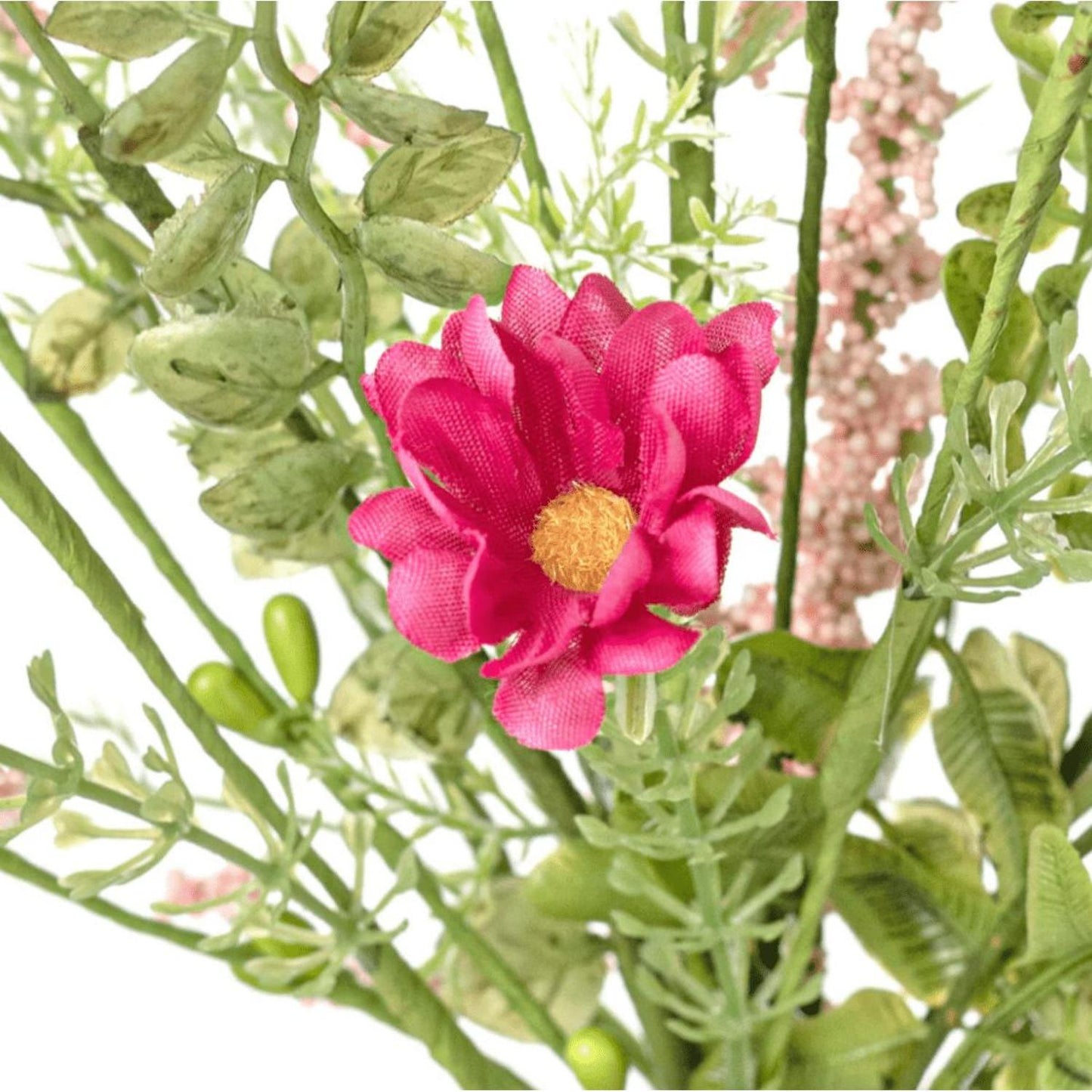 18" Wild Flower Filler Pick: Pink