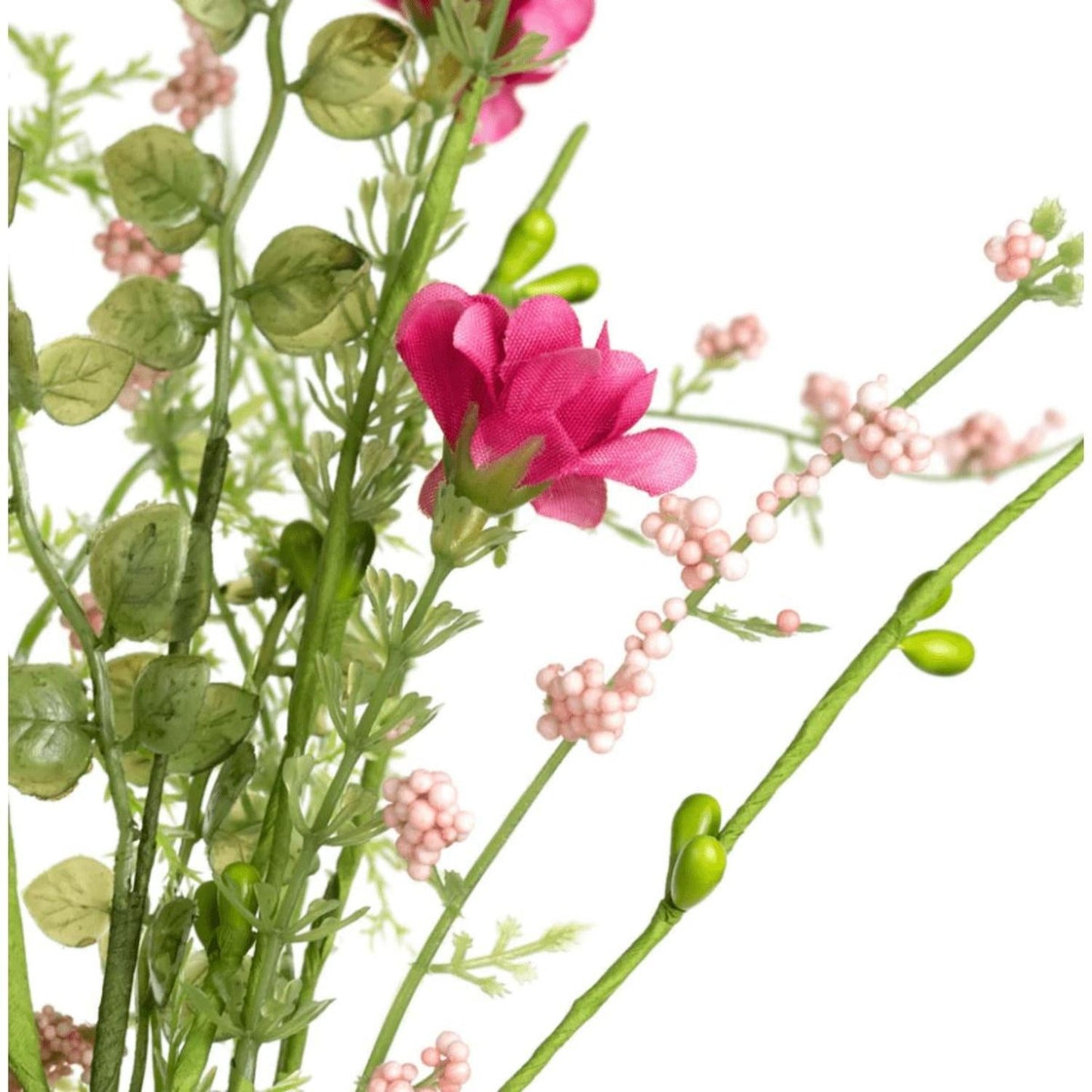 18" Wild Flower Filler Pick: Pink